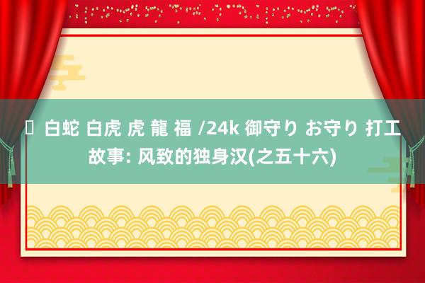 ✨白蛇 白虎 虎 龍 福 /24k 御守り お守り 打工故事: 风致的独身汉(之五十六)