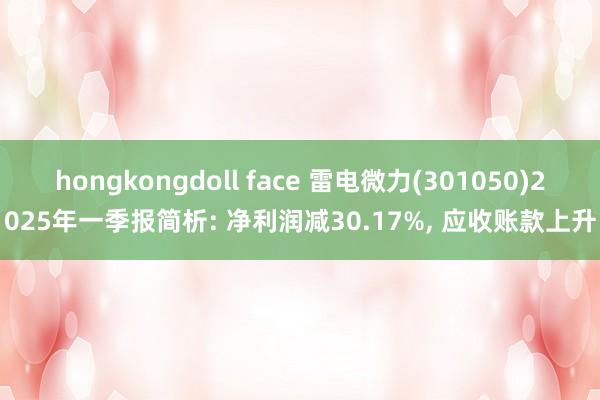 hongkongdoll face 雷电微力(301050)2025年一季报简析: 净利润减30.17%， 应收账款上升